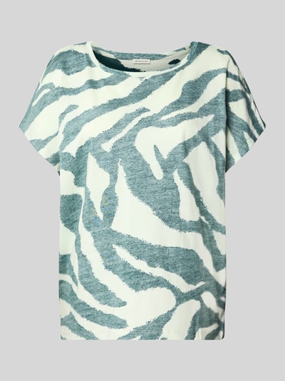 Tom Tailor Loose Fit T-Shirt aus reiner Baumwolle Mint 2