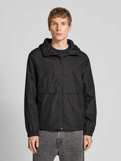 Calvin Klein Jeans Functioneel jack met capuchon en ritszakken Zwart - 4