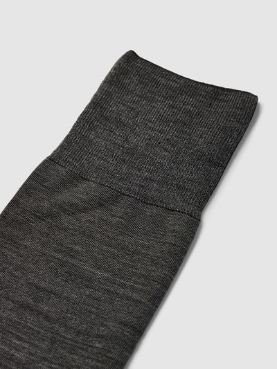 Falke Socken mit Woll-Anteil Modell 'ClimaWool' Anthrazit 2