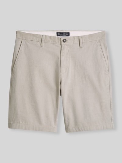 Marc O'Polo Regular Fit Bermuda aus Baumwoll-Elasthan-Mix Modell 'SALO' Beige 2