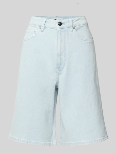 Ivy Oak Baggy fit korte jeans in 5-pocketmodel, model 'PIRI' Bleu - 1