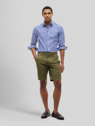 Tommy Hilfiger Regular Fit Freizeithemd aus reiner Baumwolle Marine 1
