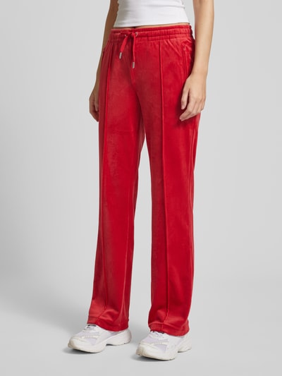 Juicy Couture Jogpants mit elastischem Bund Modell 'TINA' Rot 4