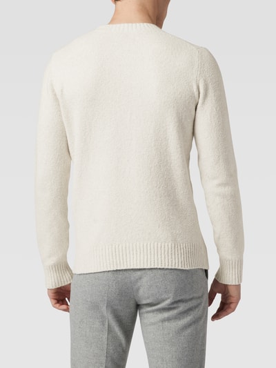 Cinque Strickpullover mit Label-Detail Modell 'Cizac' Offwhite 5