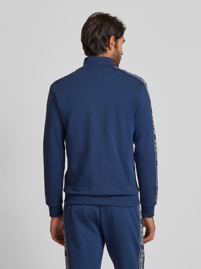 Guess Activewear Sweatjack met labeldetail, model 'ARLO' Donkerblauw - 5