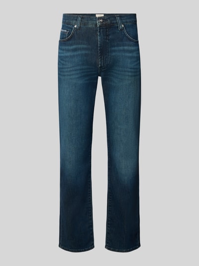Brax Relaxed Fit Jeans aus Baumwoll-Mix Modell 'Clint' Dunkelblau 2