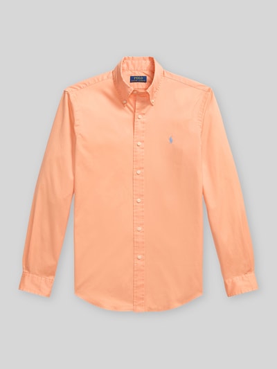 Produktfoto, Regular Fit vrijetijdsoverhemd uit puur katoen van Polo Ralph Lauren in effen kleuren, twill structuur, gestikt logo, lange mouw