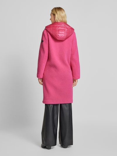 Frieda & Freddies Mantel im Double-Layer-Look Modell 'GINE' Pink 5