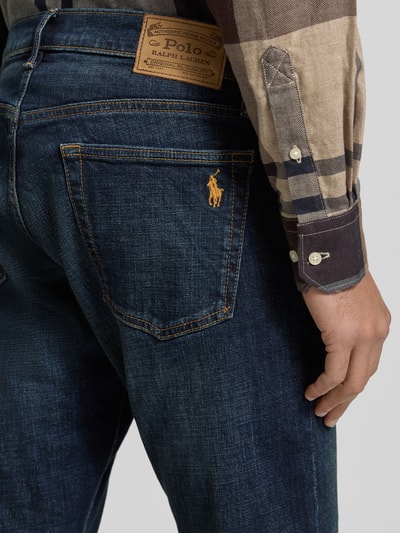 Polo Ralph Lauren Slim fit jeans met 5-pocketmodel Donkerblauw - 3