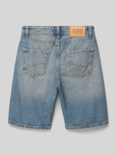 Jack & Jones Szorty jeansowe o kroju baggy fit z 5 kieszeniami model ‘ALEX’ Niebieski 3