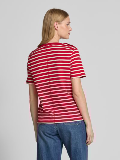Tommy Hilfiger Regular Fit T-Shirt aus reiner Baumwolle Rot 5