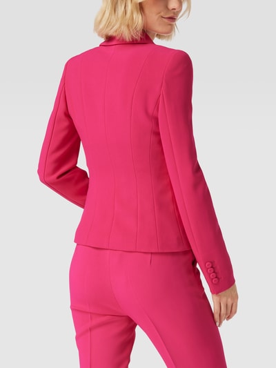 Max Mara Studio Blazer mit Reverskragen Fuchsia 5