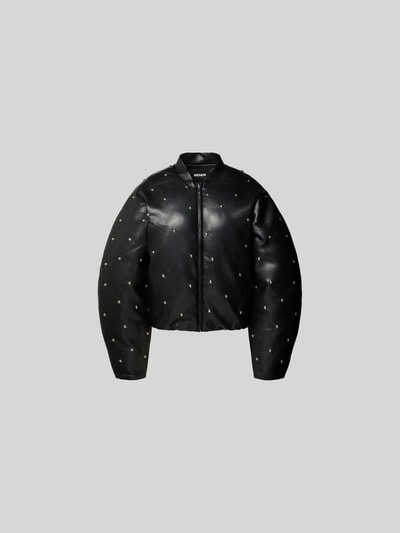 ROTATE Jacke mit Stehkragen Black 1