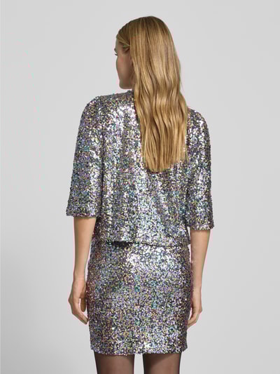 LOLLYS LAUNDRY Jack met pailletten, model 'Trine' Lila - 5