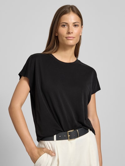 Jake*s Collection Regular Fit T-Shirt mit Rundhalsausschnitt Black 3