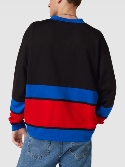 Tommy Jeans Sweatshirt mit Label-Details Black 5