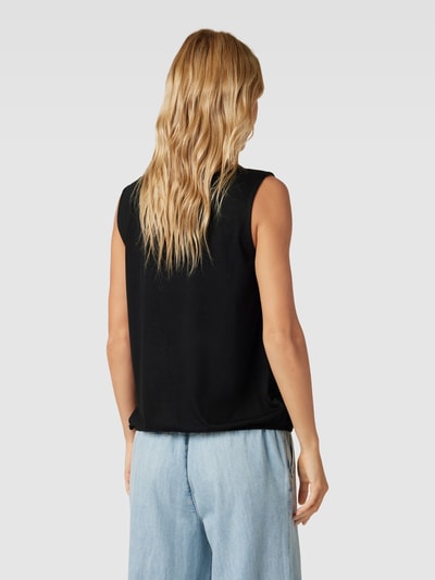 Tom Tailor Top mit Lochmuster Black 5