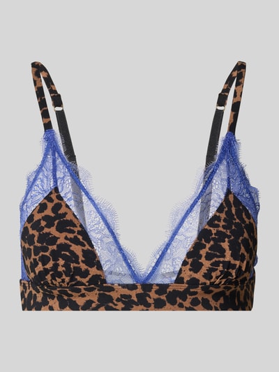 OH APRIL Bralette met kantranden, model 'Love' Camel - 1