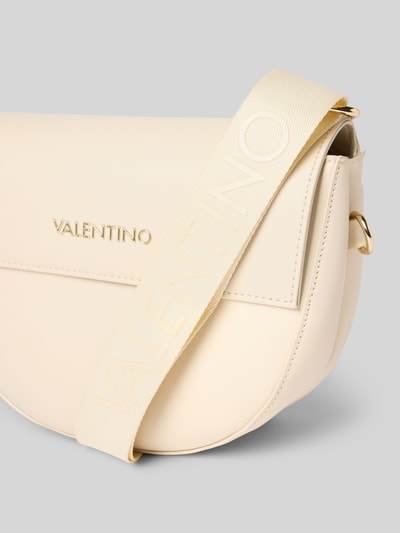 VALENTINO BAGS Handtasche mit Label-Detail und Schulterriemen Ecru 2