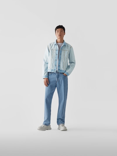Helmut Lang Jeansjacke mit Umlegekragen Jeans 1