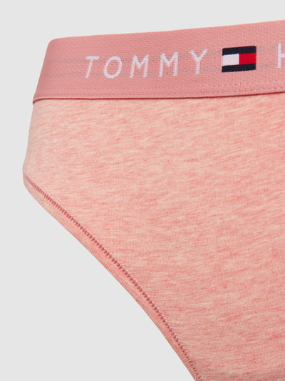 TOMMY HILFIGER String mit Strukturmuster Pink 2