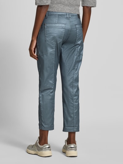 MAC Jeans mit Eingrifftaschen Modell 'IOWA' Silber 5