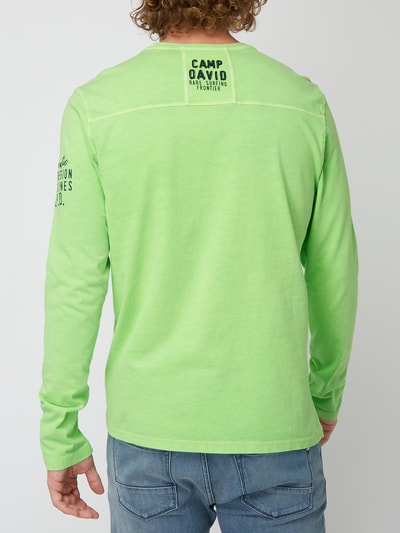 Camp David Herren Longsleeve Mit Used Look - Lässig & Robust Für Jeden Tag