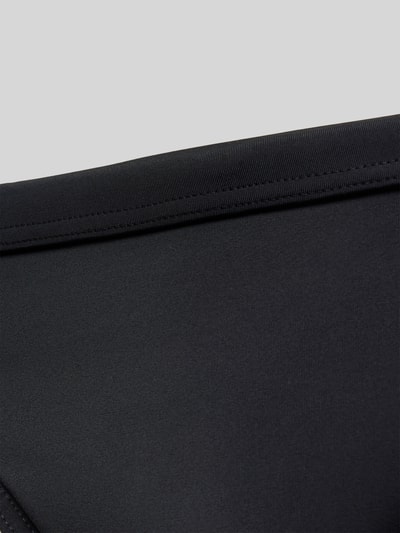 HOM Badehose mit Label-Patch Modell 'SEA LIFE' Black 2