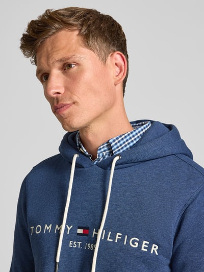 Tommy Hilfiger Oversized hoodie van katoenmix Petrol - 3