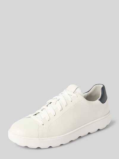 Geox Sneakers met vetersluiting Wit - 1