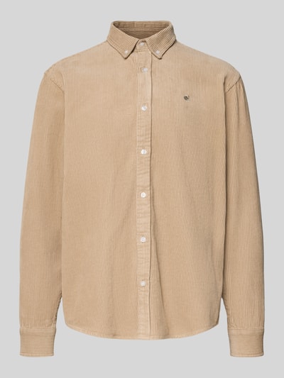 Carhartt Work In Progress Regular Fit Freizeithemd in Cord-Optik Modell 'Madison' Beige 2