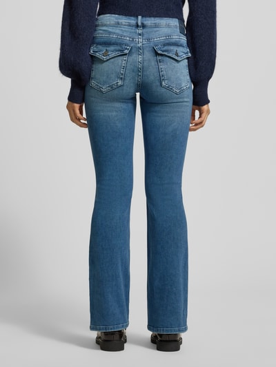 Mustang Flared Jeans mit 5-Pocket-Design Blau 5