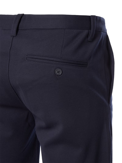 Only & Sons Korte chino met stretch, model 'Mark' Marineblauw - 3