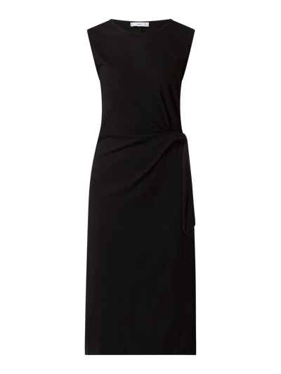 Mango Jerseykleid aus Bio-Baumwolle  Black 2