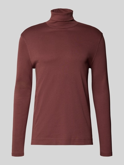 Christian Berg Men Shirt met lange mouwen en col Metallic rood - 2