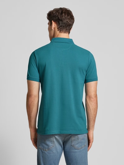 s.Oliver RED LABEL Poloshirt met labelstitching Petrol - 5