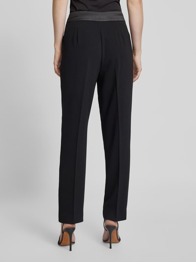 ARMANI EXCHANGE Regular fit stoffen broek met persplooien Zwart - 5