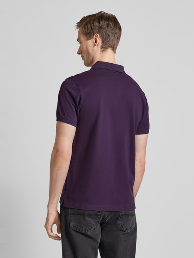 s.Oliver RED LABEL Regular Fit Poloshirt aus Baumwollpiqué mit Peanuts®-Motiv Violett 5