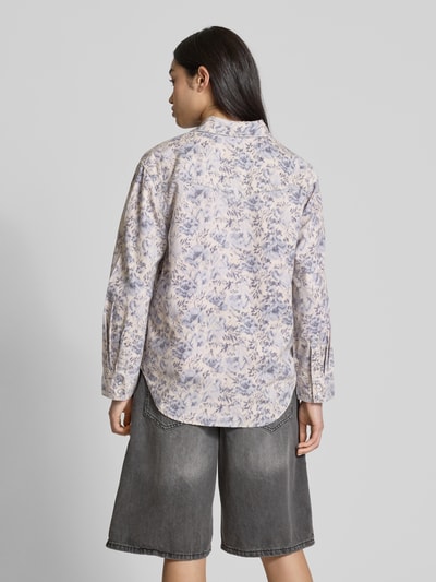Levi's® Regular Fit Jeansbluse mit aufgesetzten Brusttaschen Modell 'TEO' Hellblau 5