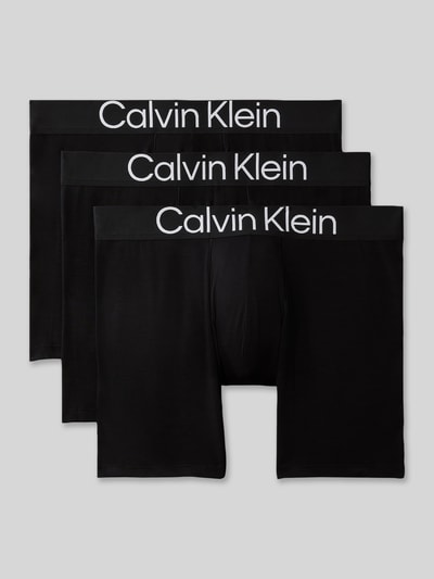 Calvin Klein Underwear Trunk aus Lyocell-Mix im 3er-Pack Black 2