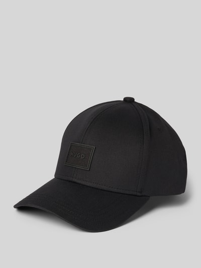 HUGO Basecap mit Label-Applikation Modell 'Jake' Black 1