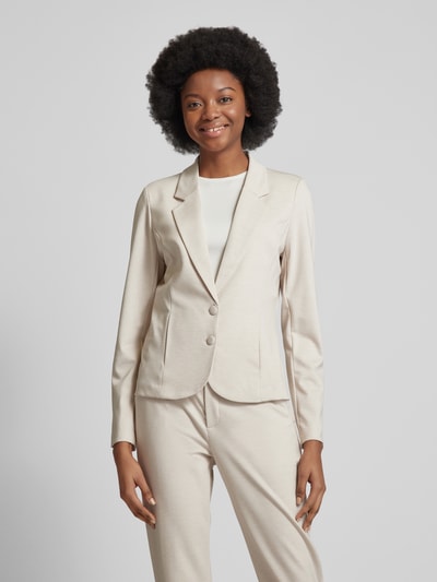 FREE/QUENT Blazer met reverskraag, model 'NANNI' Beige - 4