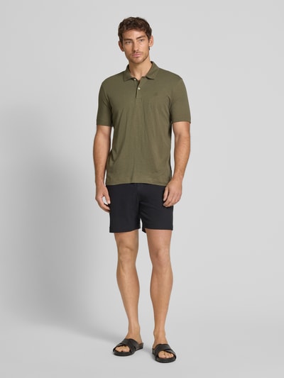 Marc O'Polo Koszulka polo o kroju regular fit z czystej bawełny Oliwkowy 1