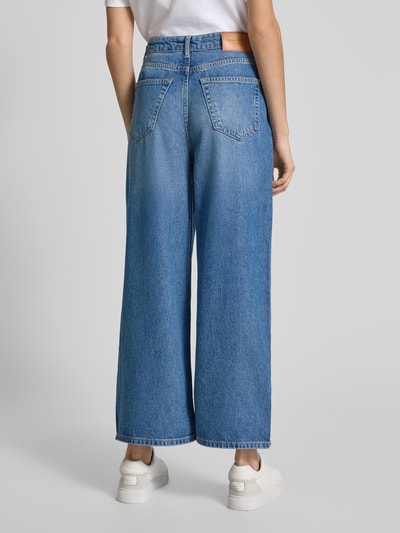 Marc O'Polo High Waist Jeans Culotte aus Lyocell-Baumwoll-Mix Modell 'TOLVA' Jeansblau 5