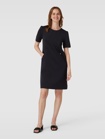 Marc Cain T-Shirt-Kleid mit seitlichen Eingrifftaschen Black 1