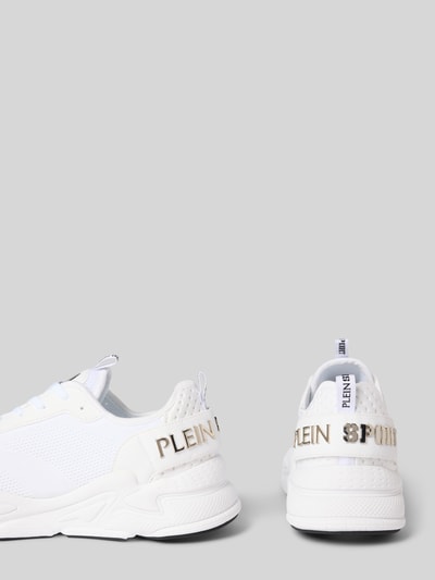 PLEIN SPORT Sneakersy z aplikacją z logo model ‘MATCH POINT’ Biały 2