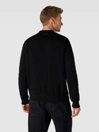 Karl Lagerfeld Sweatshirt mit Label-Applikation Black 5