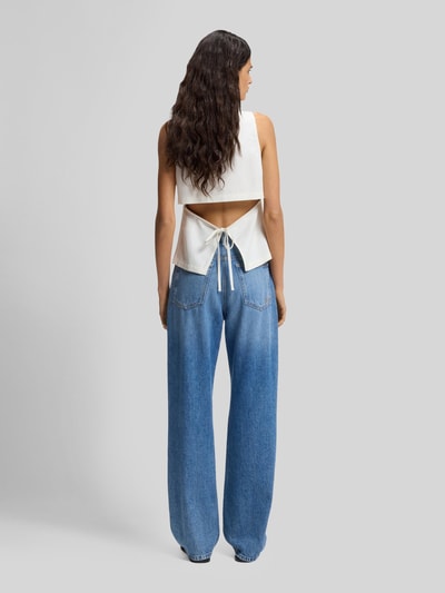 BOSS Orange Regular Fit Weste mit Rückenschlitz Modell 'JALILY' Offwhite 5
