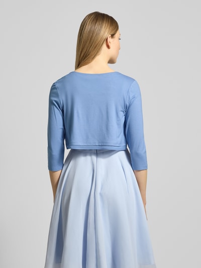 VM by Vera Mont Bolero aus Viskose-Mix mit 3/4-Arm Bleu 5