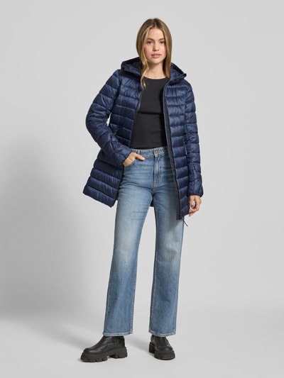 FIRE + ICE Steppmantel mit Zweiwege-Reißverschluss Modell 'ENNA' Dunkelblau 1